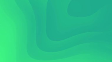 Dinamik yeşil gradyan soyut şablon döngüsü arkaplan canlandırması.