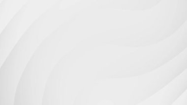 Soyut gri dalgalar parlak döngü arkaplan canlandırması.