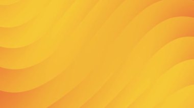Modern soyut turuncu dalga deseni döngüsü arka plan animasyonu.