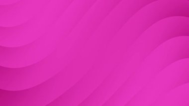 Modern soyut pembe eğimli dalga deseni döngüsü arka plan animasyonu.