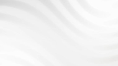 Zarif soyut beyaz dalga döngüsü arka plan animasyonu.