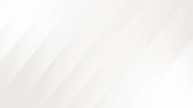 Yumuşak köşegen çizgileri olan soyut beyaz arkaplan, kusursuz döngü canlandırması için mükemmel.