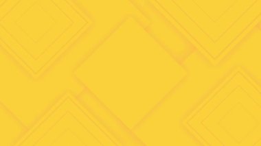 Geometrik elmas şekilli soyut sarı gradyan, kusursuz döngü animasyonu için mükemmel..