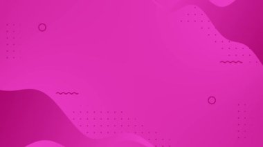 Minimalist pembe eğimli döngü canlandırma arka planı, sunumlar veya dijital içerik için ideal.