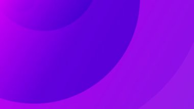 Kıvrımlı şekillere sahip minimalist mor eğimli soyut animasyon, video animasyonu için minimalist arkaplan.