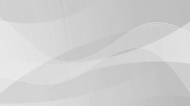 Dalgalı çizgileri olan minimalist yeşil animasyon, modern minimalist tasarım, video animasyonu için minimalist arkaplan.