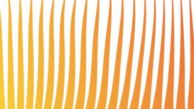 Turuncu eğimli dalgalı çizgiler, kusursuz döngü animasyonu, optik yanılsama ve modern tasarım için mükemmel..