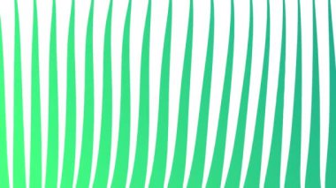 Yeşil eğimli dalgalı çizgiler, kusursuz döngü animasyonu, optik yanılsama ve modern tasarım için mükemmel..