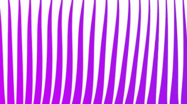 Mor eğimli dalgalı çizgiler, kusursuz döngü animasyonu, optik illüzyon ve modern tasarım için mükemmel..