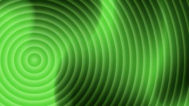 Koyu Yeşil Çember Desenli Kusursuz Arkaplan Döngüsü.