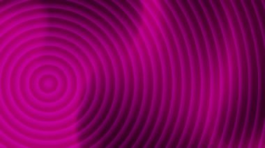 Koyu Pembe Çember Desenli Kusursuz Arkaplan Döngüsü.