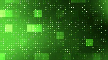 Koyu Yeşil Nokta Deseni Kusursuz Arkaplan Döngüsü.