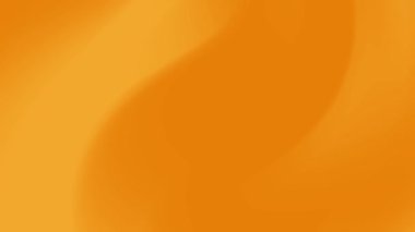 Turuncu Soyut Dalga Deseni Arkaplan Döngüsü.