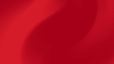 Kırmızı Soyut Dalga Deseni Arkaplan Döngüsü.