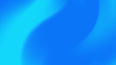 Mavi Soyut Dalga Deseni Arkaplan Döngüsü.