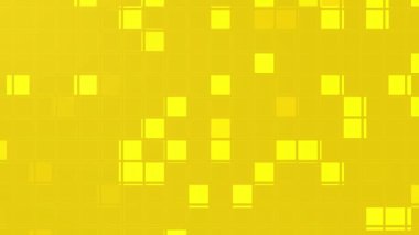 Sarı Izgara Kalıp Arkaplan Döngüsü.