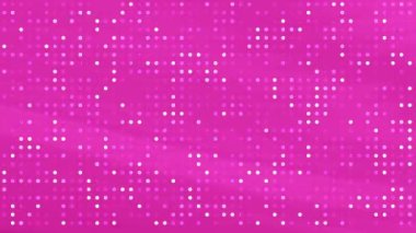 Pembe Noktalı Desen Arkaplan Döngüsü.