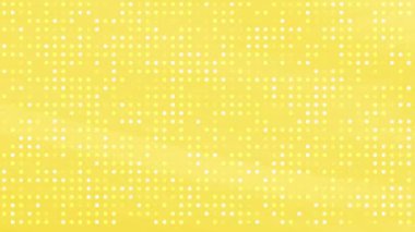 Sarı Noktalı Desen Arkaplan Döngüsü.