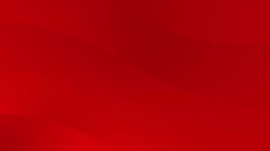 Kırmızı Dalgalı Soyut Arkaplan Döngüsü.