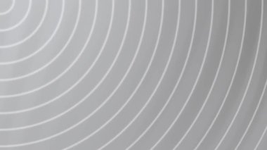 Gri Dairesel Çizgi Deseni Arkaplan Döngüsü.