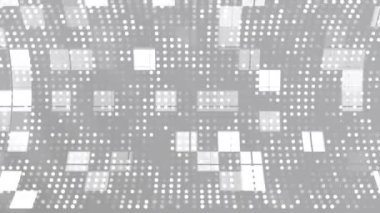 Gri Noktalı Şebeke ve Kare Arkaplan Döngüsü.