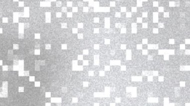 Gri Pixelated Dijital Arkaplan Döngüsü.