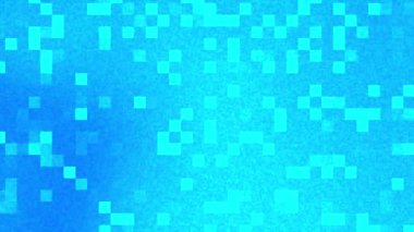 Mavi Pixelated Dijital Arkaplan Döngüsü.