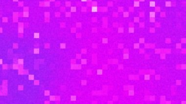 Mor Pixelated Dijital Arkaplan Döngüsü.
