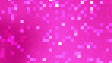 Pembe Pixelated Dijital Arkaplan Döngüsü.