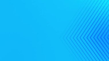 Mavi Geometrik Sembol Çizgileri Soyut Arkaplan Döngüsü.