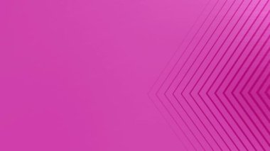 Pembe Geometrik Sembol Çizgileri Soyut Arkaplan Döngüsü.