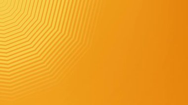 Turuncu Geometrik Çizgi Arkaplan Döngüsü.