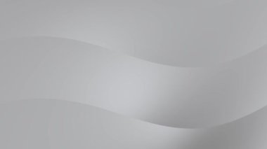 Gri Soyut Dalgalı Arkaplan Döngü Canlandırması.