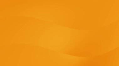 Turuncu Soyut Dalgalı Arkaplan Döngü Canlandırması.