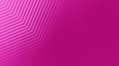Soyut Arkaplan Döngüsünde Pembe Geometrik Çizgiler