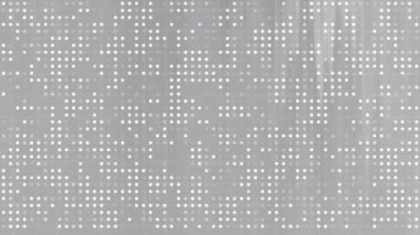 Gri Noktalı Ağ Soyut Dijital Arkaplan Döngüsü.