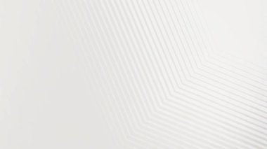 Beyaz Geometrik Çapraz Çizgiler Soyut Arkaplan Döngüsü.
