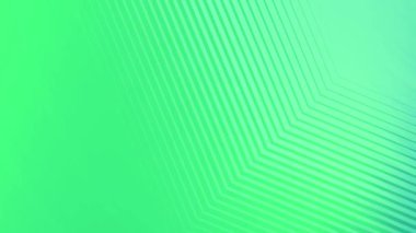 Yeşil Geometrik Çapraz Çizgiler Soyut Arkaplan Döngüsü.