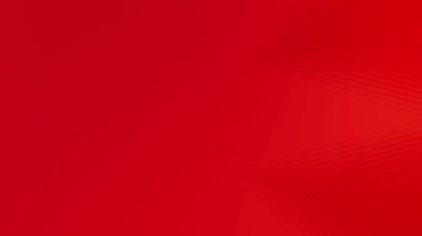 Kırmızı Geometrik Soyut Arkaplan Döngü Canlandırması.