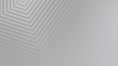 Gri Geometrik Soyut Çizgi Arkaplan Döngüsü Canlandırması.