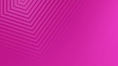 Pembe Geometrik Soyut Çizgi Arkaplan Döngüsü Canlandırması.