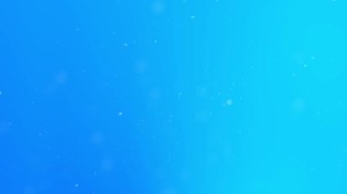 Mavi Parçacık Arkaplan Döngü Canlandırması.