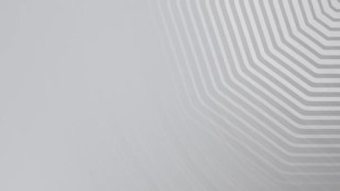 Gri Geometrik Çizgi Deseni Arkaplan Döngüsü.