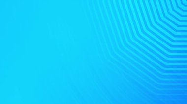 Mavi Geometrik Çizgi Deseni Arkaplan Döngüsü.