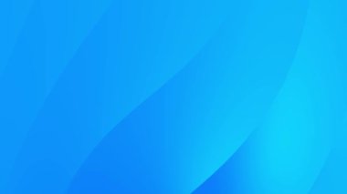 Mavi Soyut Dalga Minimalist Arkaplan Döngüsü.