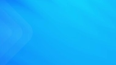 Yumuşak geometrik şekilli ve ince eğimli mavi soyut arkaplan. Animasyonları, sunumları veya teknolojiyle ilgili video projelerini tekrarlamak için ideal.