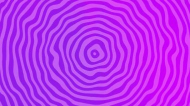 Arkaplanda mor eşmerkezli daireler büyüleyici bir görsel efekt için ışıktan koyu griye geçiş yapan derinlik ve hareketin optik yanılsamasını yaratır..