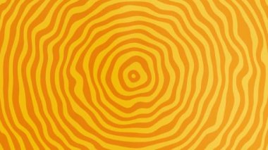 Arkaplanda turuncu eşmerkezli daireler büyüleyici bir görsel efekt için ışıktan koyu griye geçiş yapan derinlik ve hareketin optik yanılsamasını yaratır..