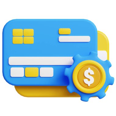 Kart Aktarımı 3d simgesi çizimi. İş, teknoloji, şirket, web siteleri, uygulamalar, eğitim, pazarlama ve promosyon için harika. Çevrimiçi Ödemeler 3d grafikleri.