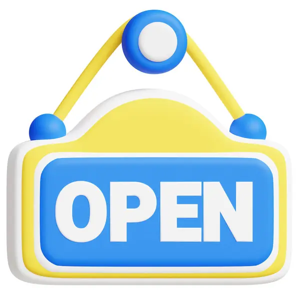 3d simgesini aç. İş, teknoloji, şirket, web siteleri, uygulamalar, eğitim, pazarlama ve promosyon için harika. E-Ticaret 3d grafikleri.